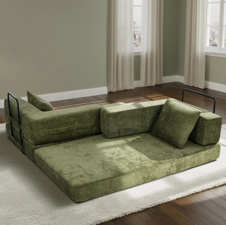 Lumi Convertible Compressed Sofa Bed Sleeper Pull out Couch