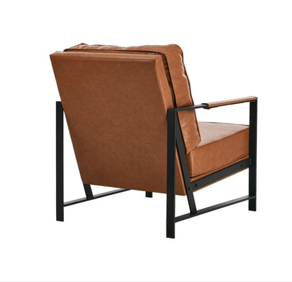 MORENA Lounge Armchair Sofa Chair Faux Leather Accent Armchairs