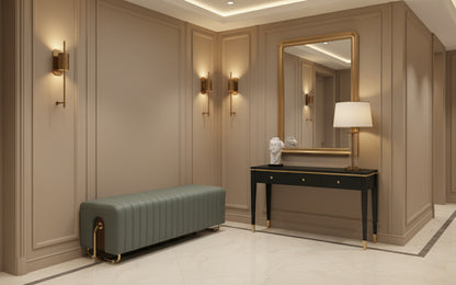 VERT MAJESTIC Luxe Ottoman Bench – Modern Sophistication with Timeless Design