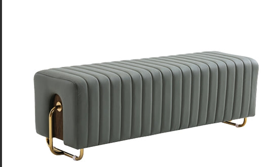 VERT MAJESTIC Luxe Ottoman Bench – Modern Sophistication with Timeless Design