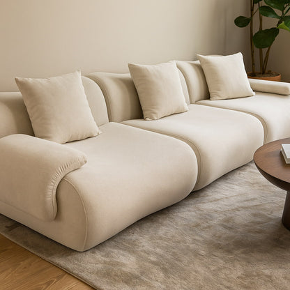 YASMINA 3-Seater Sofa – Modern Luxury Comfort   300L X 110D X65H