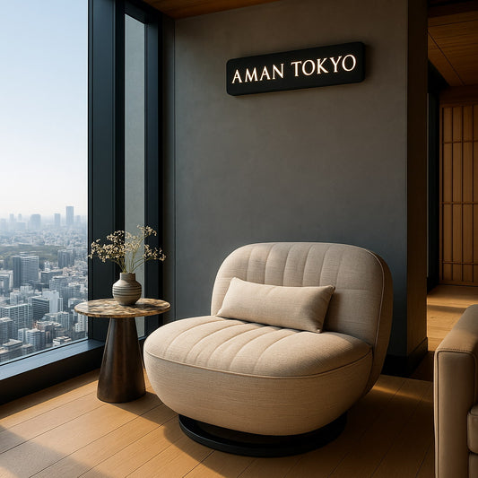 The ZAYA Swivel Lounge Chair