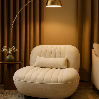 The ZAYA Swivel Lounge Chair