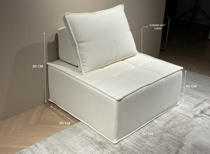 ZEINA Armless Modular Sofa Chair