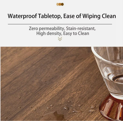 CARRÉE Nesting Coffee Table Set – Warm Timber & Black Steel Frame (Modern + Cozy Style)