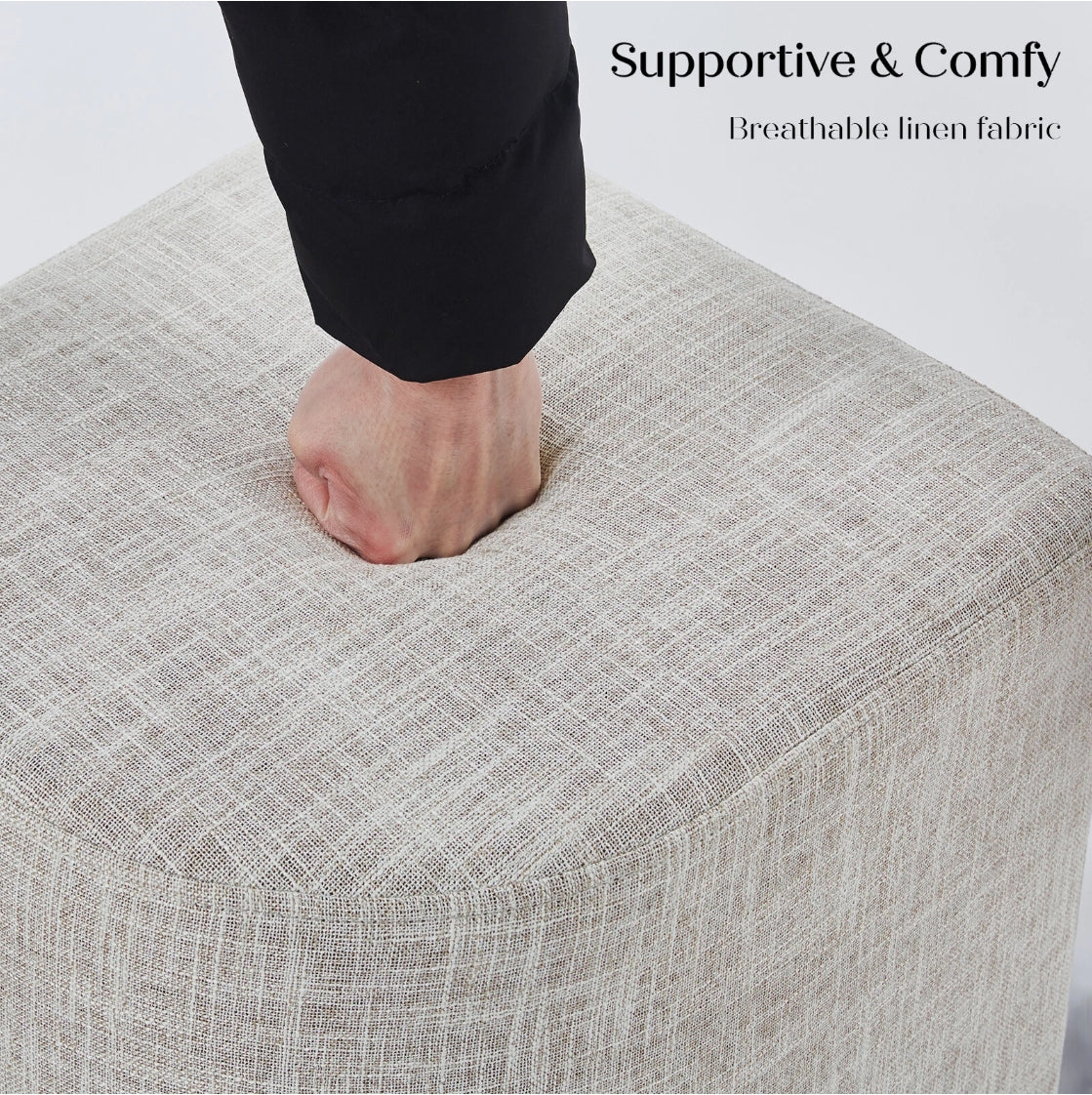 CHESS The 3-Piece Coffee Table & Ottoman Set