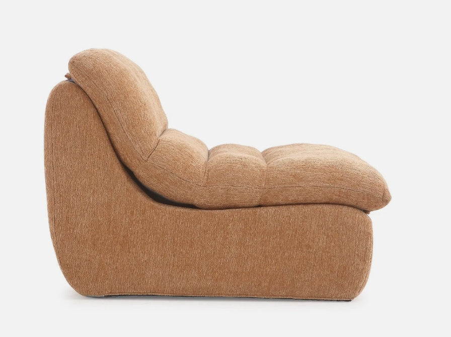 Chiffon Compressed Armless Lounge Chair