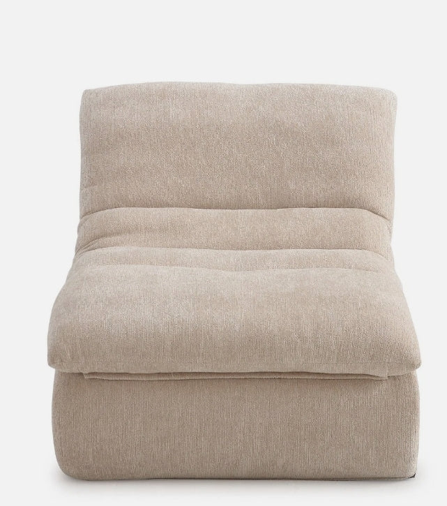 Chiffon Compressed Armless Lounge Chair