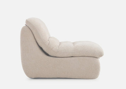 Chiffon Compressed Armless Lounge Chair