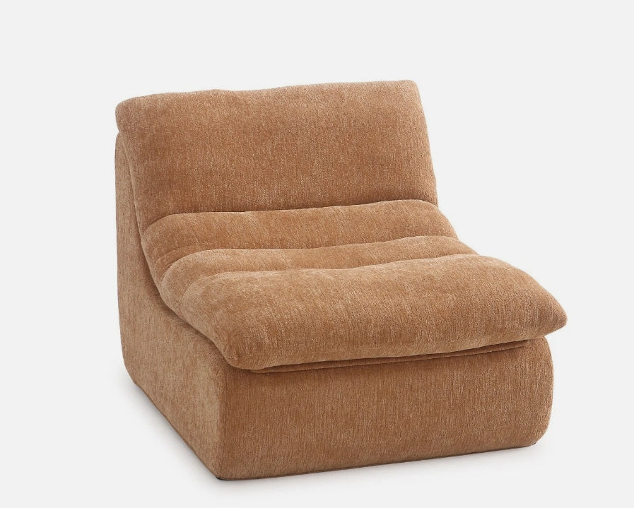 Chiffon Compressed Armless Lounge Chair