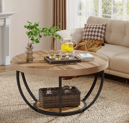 Nest – Round Industrial Coffee Table