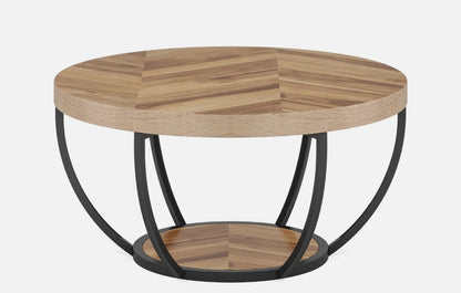 Nest – Round Industrial Coffee Table