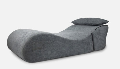 Soleil Curved Chaise Lounge — Modular Relaxation Seat