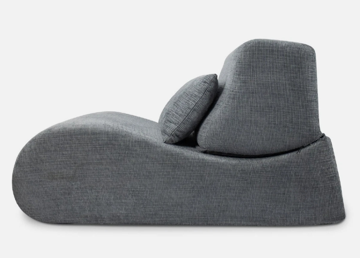Soleil Curved Chaise Lounge — Modular Relaxation Seat