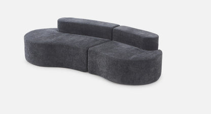 Soleil Curved Lounge Sofa