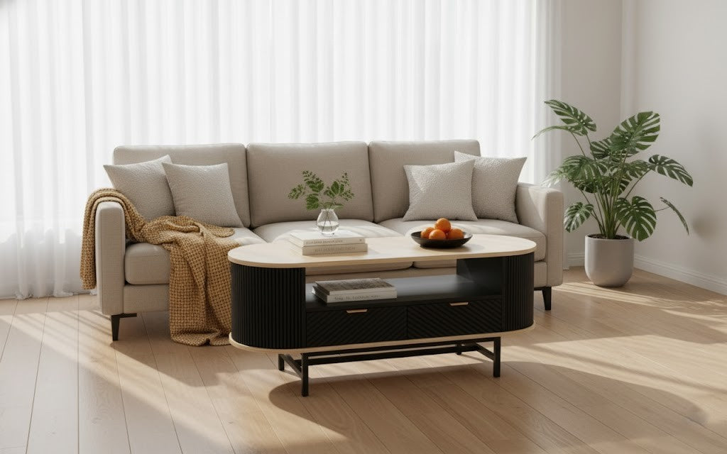 Arlo Oval Coffee Table — LAST PIECE IN STOCK!