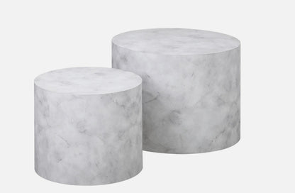 Venzia Round Nesting Coffee Table Set