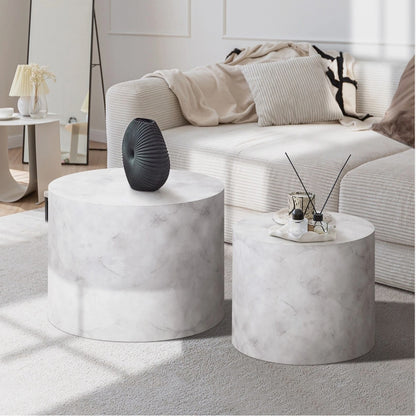 Venzia Round Nesting Coffee Table Set