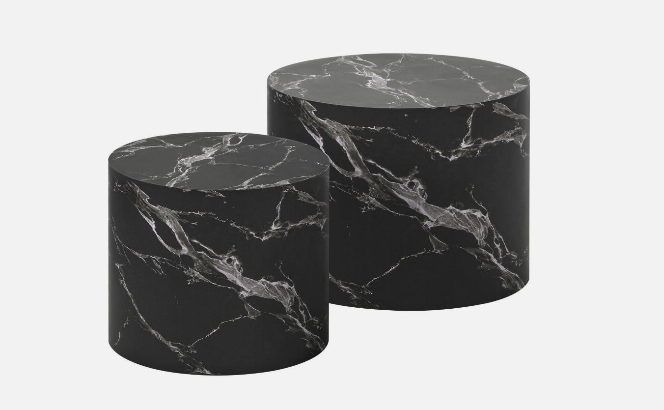 Venzia Round Nesting Coffee Table Set