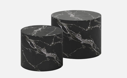 Venzia Round Nesting Coffee Table Set