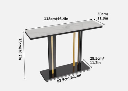 Xavier Sintered Stone Console Table